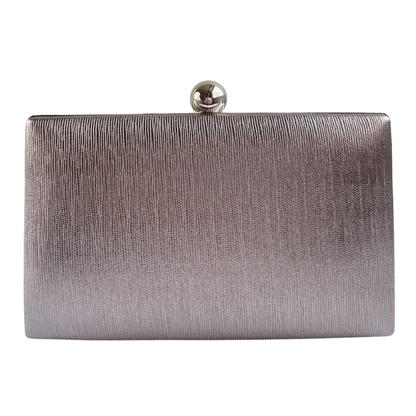 Bolsa Festa Clutch Prata Envelhecida