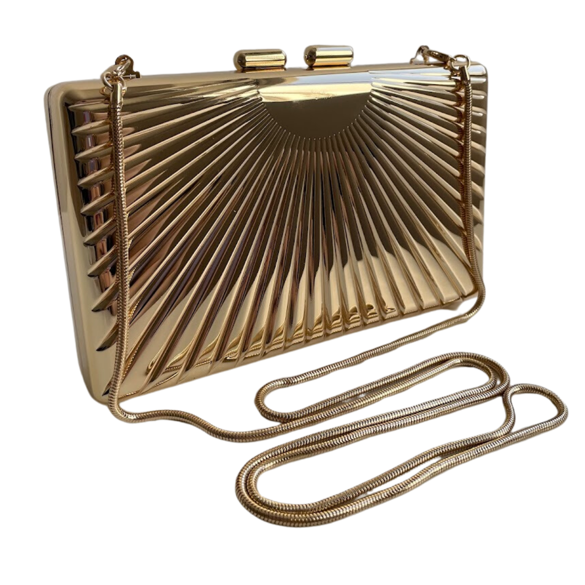 Bolsa de Festa Clutch Dourada Metalizada - ReUse