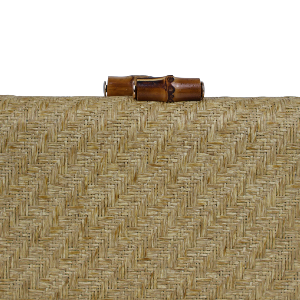 Bolsa de Festa Clutch Palha Bege