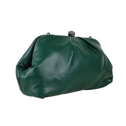 Bolsa de Festa Pouch Bicompartimento Verde