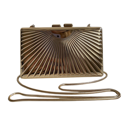 Bolsa de Festa Clutch Dourada Metalizada - ReUse