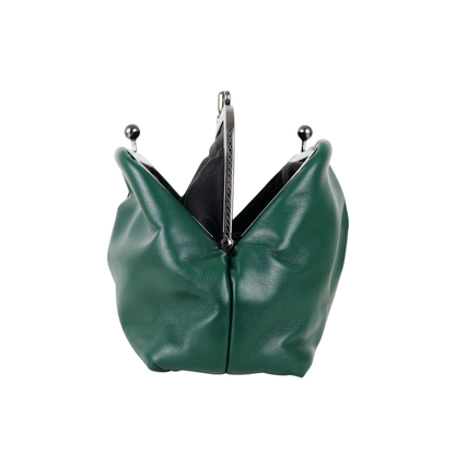 Bolsa de Festa Pouch Bicompartimento Verde