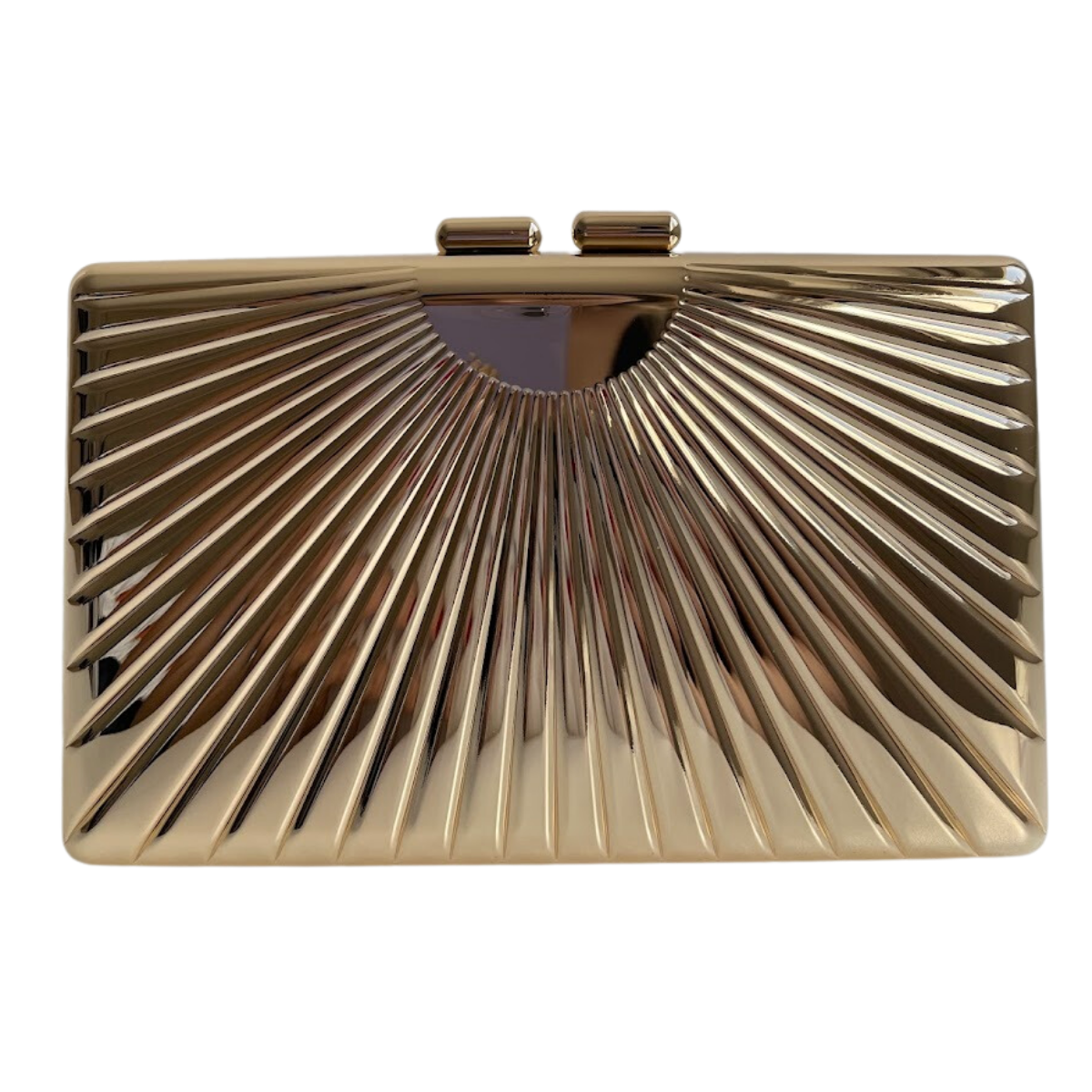 Bolsa de Festa Clutch Dourada Metalizada - ReUse