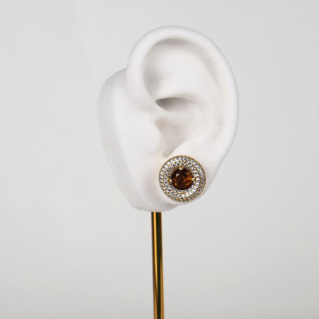 Brinco Marrom