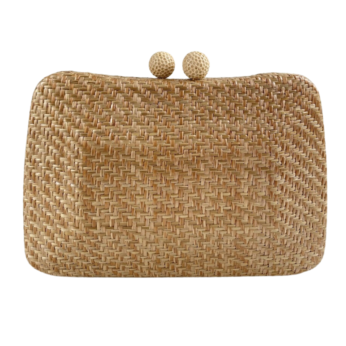 Bolsa Clutch Festa Palha Bege Escuro