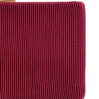 Bolsa Clutch Festa Tecido Aveludado Frizado Marsala