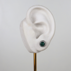 Kit Colar e Brinco - Cristal Multicor - Prateado