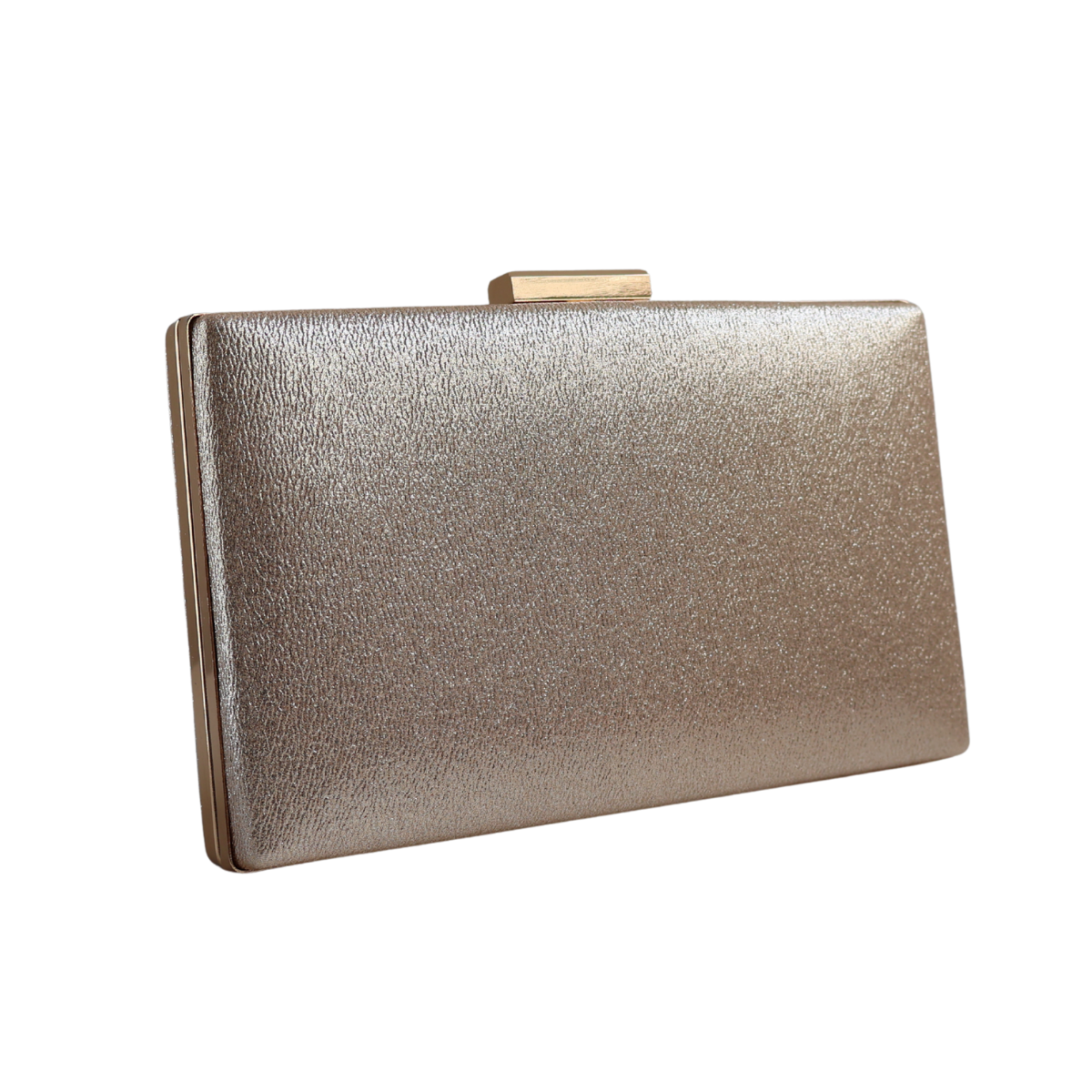 Bolsa de Festa Clutch Dourada Brilhante