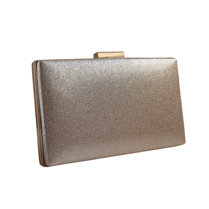 Bolsa de Festa Clutch Dourada Brilhante