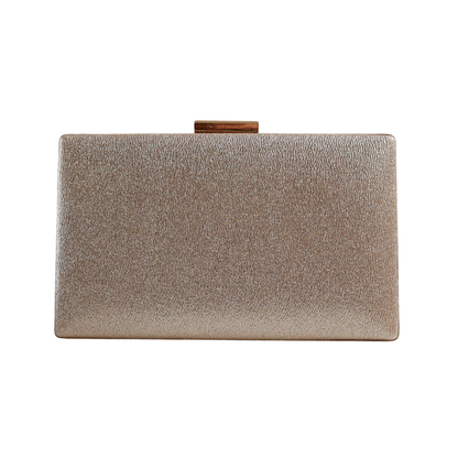 Bolsa de Festa Clutch Dourada Brilhante