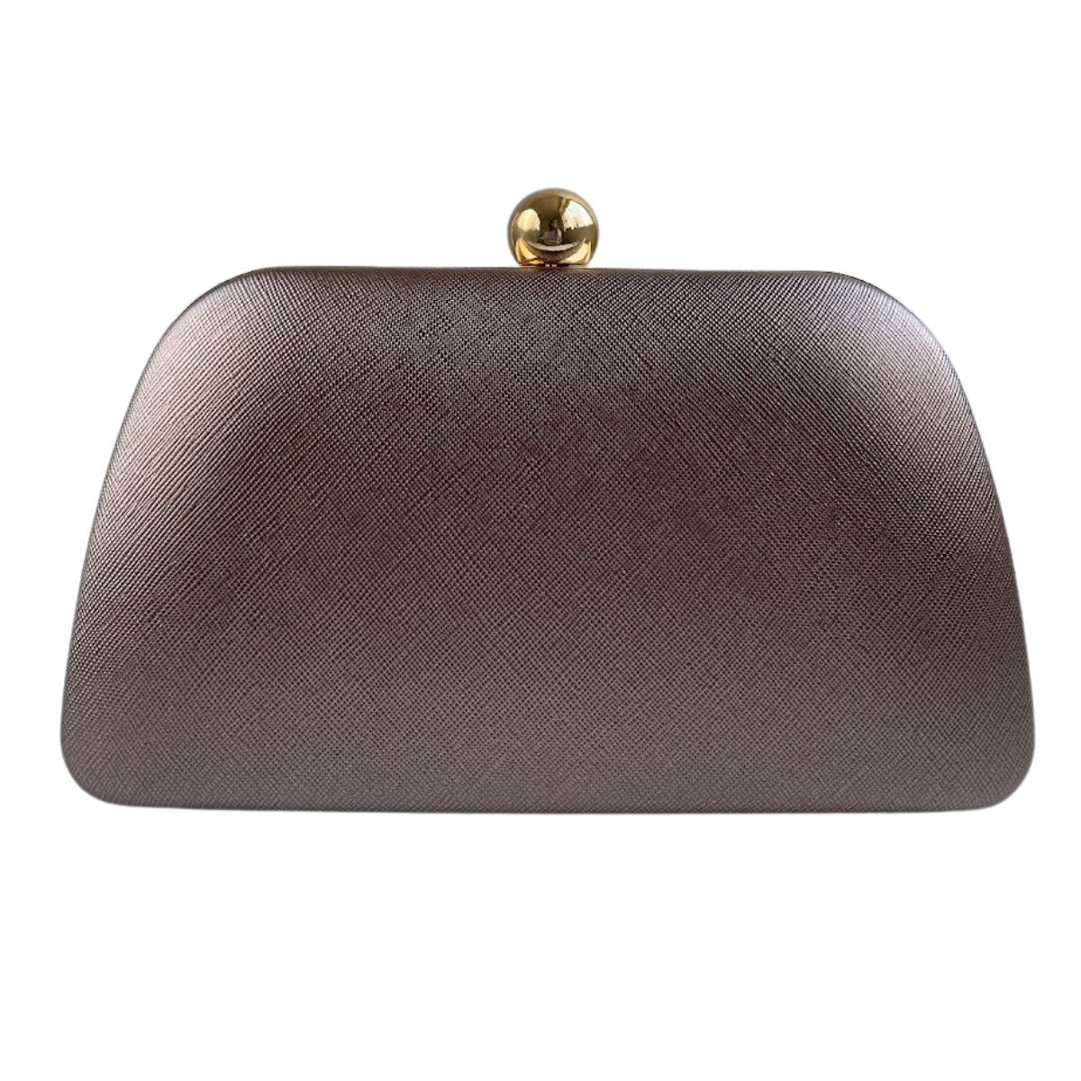 Bolsa Festa Clutch Marrom Bronze