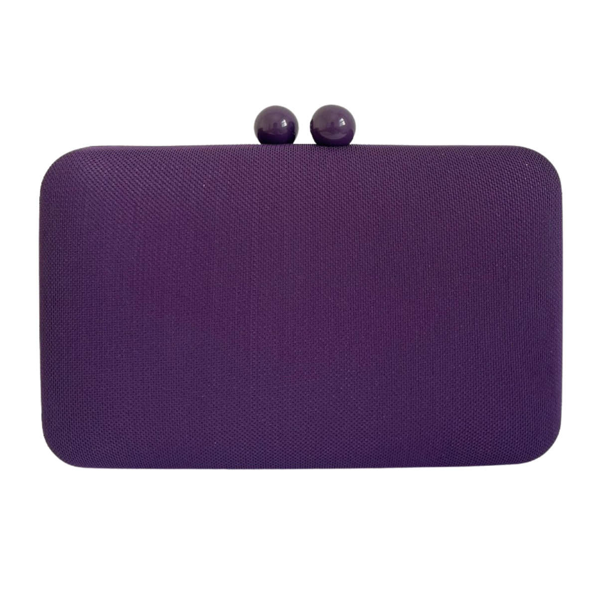 Bolsa de Festa Clutch Tecido Roxa - ReUse