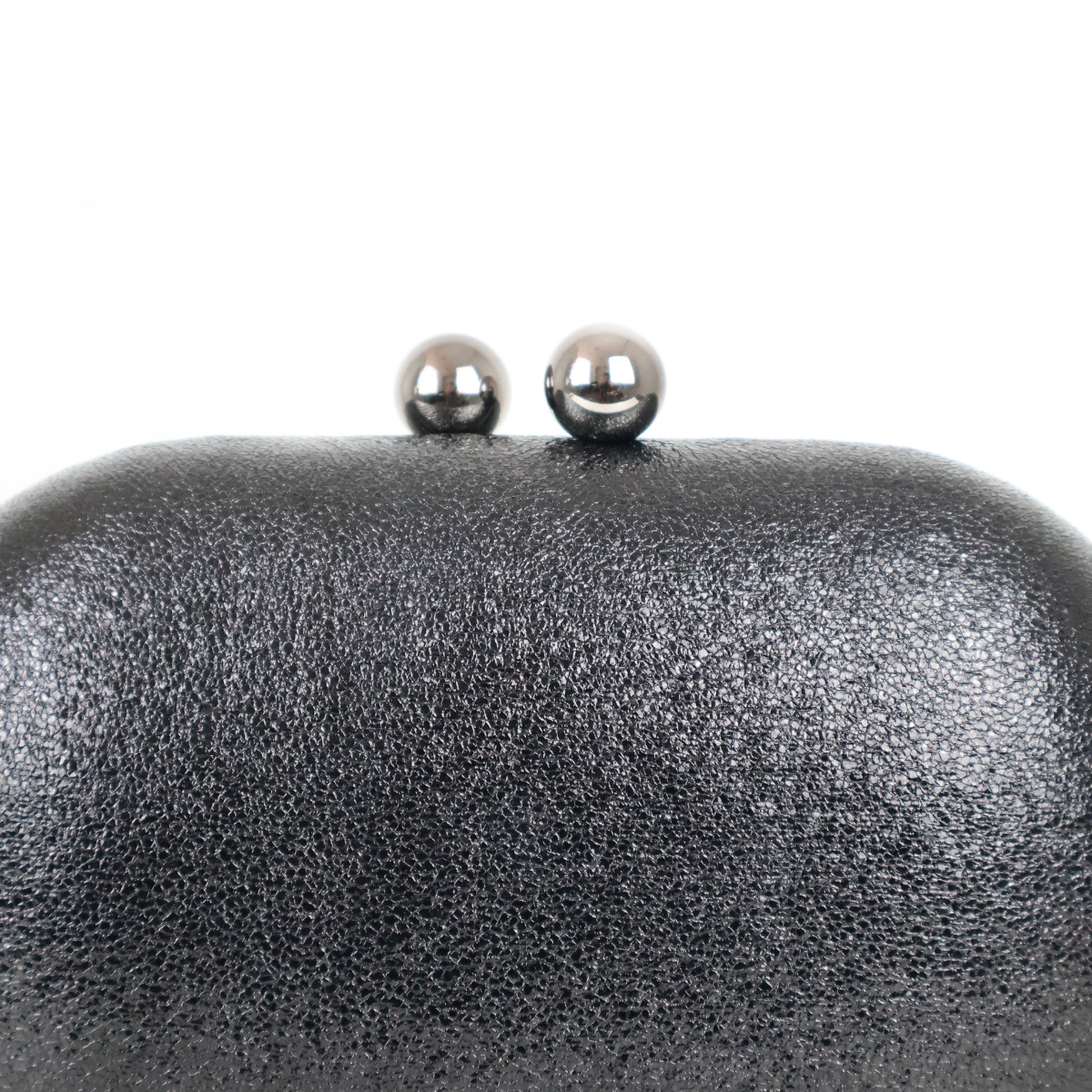 Bolsa Clutch Festa Oval Preta - ReUse