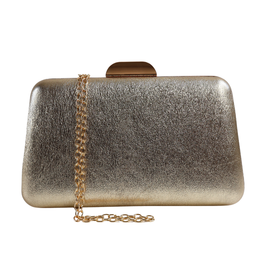 Bolsa de Festa Clutch Dourada
