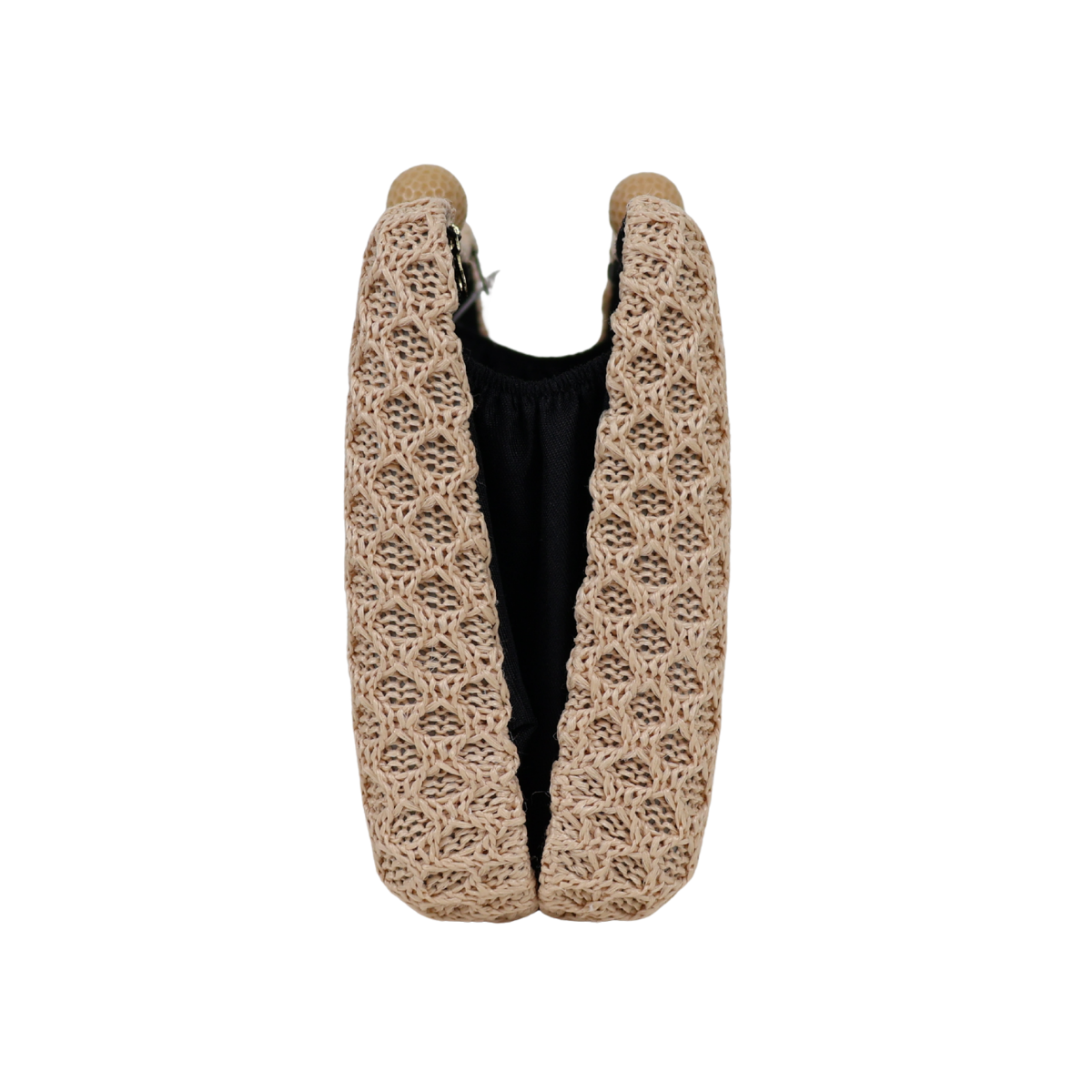 Bolsa de Festa Clutch Palha Bege Escuro