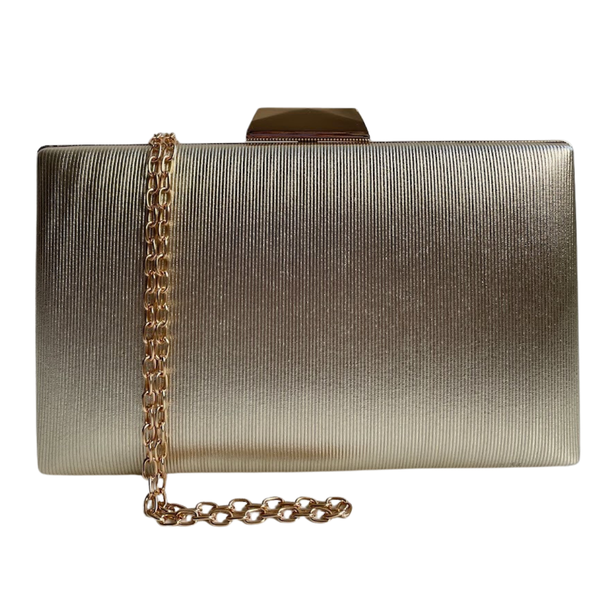 Bolsa Festa Clutch Dourada