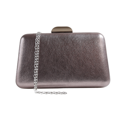 Bolsa de Festa Clutch Prata Envelhecida