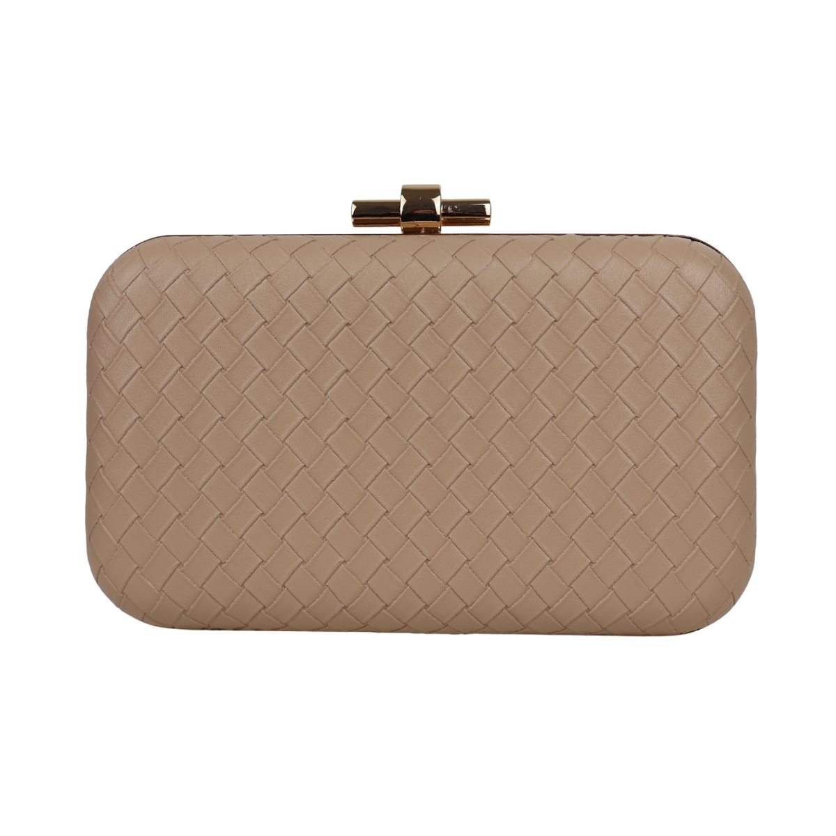 Bolsa Clutch Festa Tramas Bege - ReUse