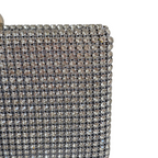 Bolsa de Festa Clutch Strass Prata - ReUse
