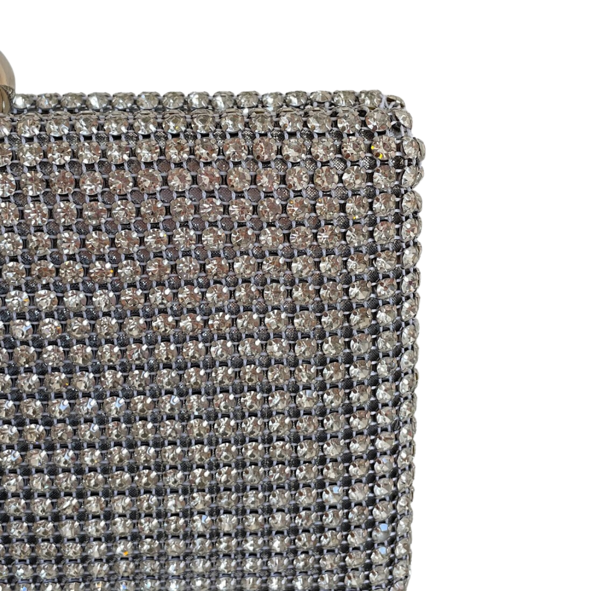 Bolsa de Festa Clutch Strass Prata - ReUse