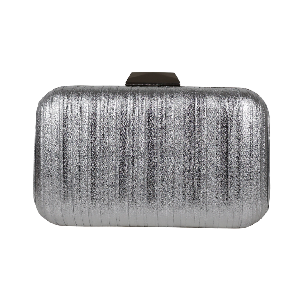 Bolsa Clutch Festa Prateada