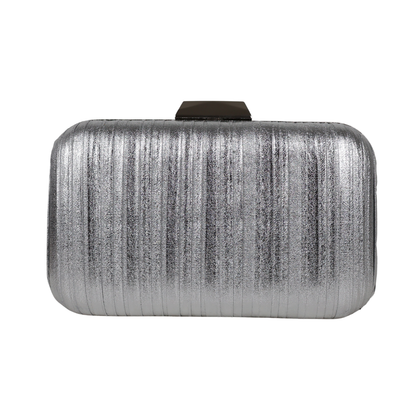 Bolsa Clutch Festa Prateada