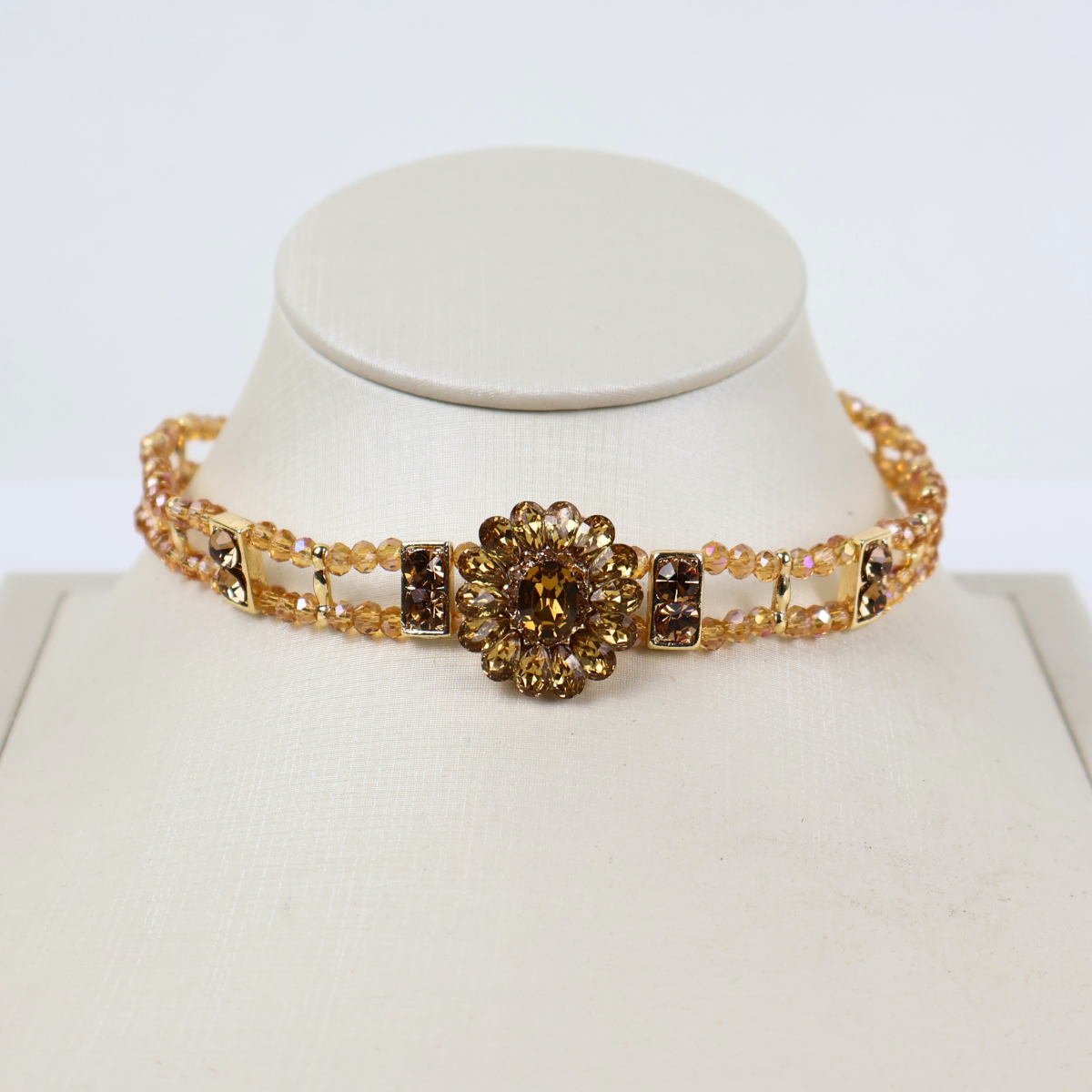 Colar Choker Gargantilha Dourado