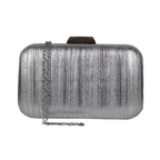 Bolsa Clutch Festa Prateada