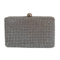 Bolsa de Festa Clutch Strass Prata - ReUse