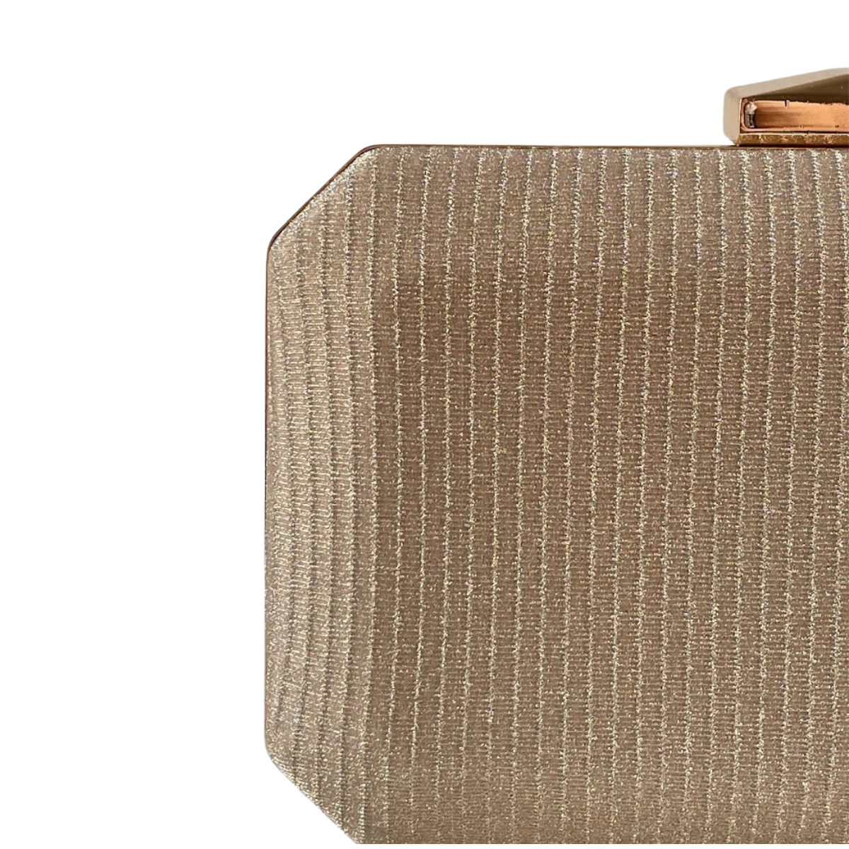 Bolsa de Festa Clutch Dourada Champagne