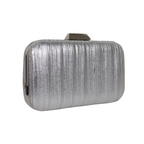 Bolsa Clutch Festa Prateada