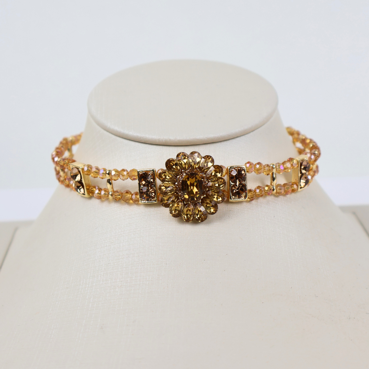 Colar Choker Gargantilha Dourado