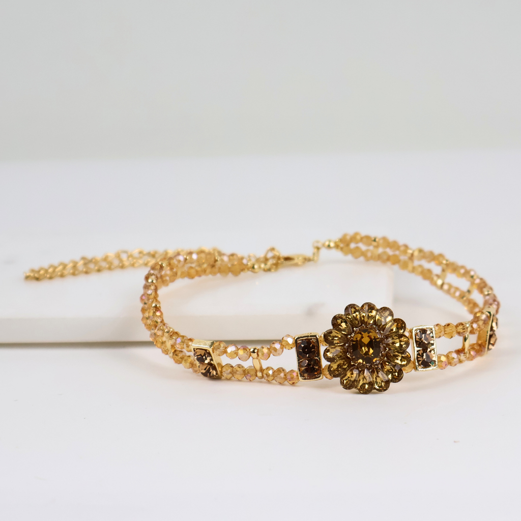 Colar Choker Gargantilha Dourado