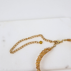 Colar Choker Gargantilha Dourado