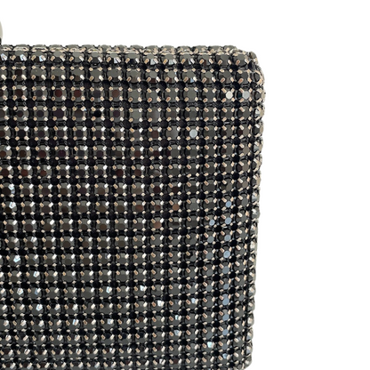 Bolsa de Festa Clutch Strass Preta