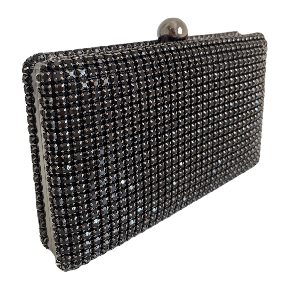 Bolsa de Festa Clutch Strass Preta