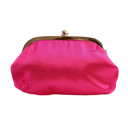 Bolsa Festa Clutch Flor Rosa Pink