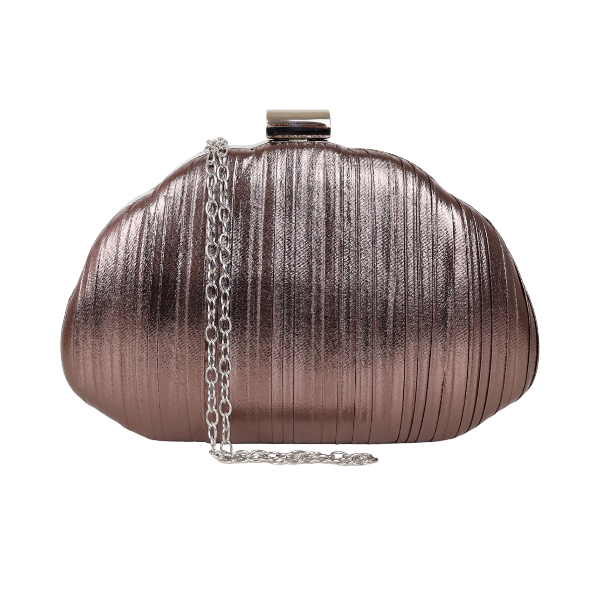 Bolsa Clutch Festa Prata Envelhecida