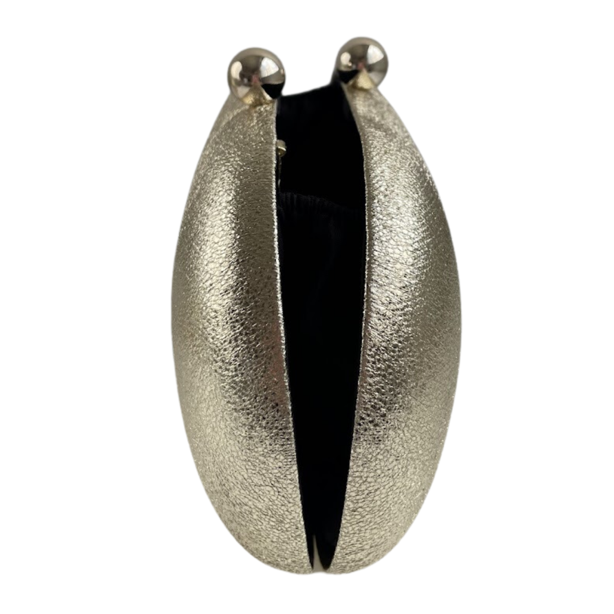 Bolsa de Festa Clutch Oval Dourada - ReUse