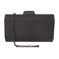 Bolsa de Festa Clutch Grade Metálica Grafite - ReUse