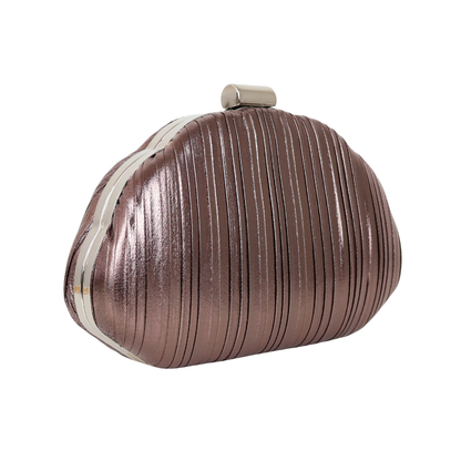 Bolsa Clutch Festa Prata Envelhecida