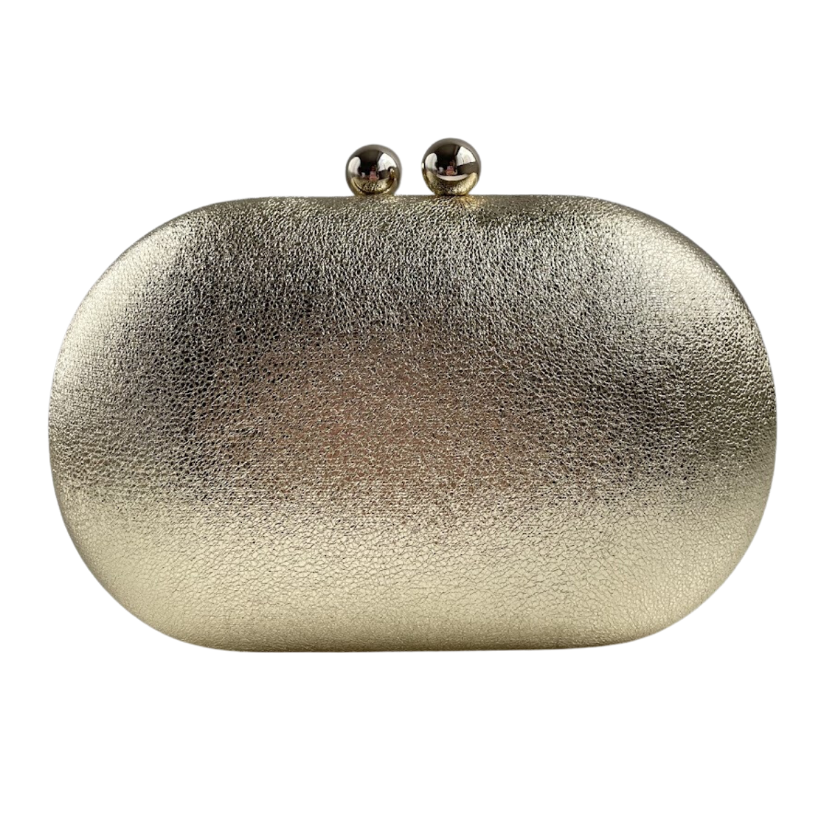 Bolsa de Festa Clutch Oval Dourada - ReUse