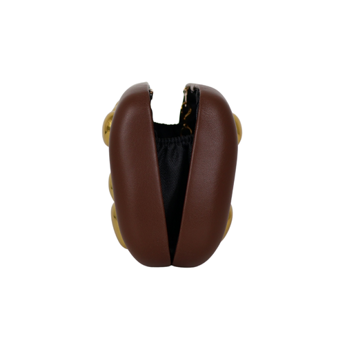 Bolsa Clutch Festa Courino Marrom - ReUse