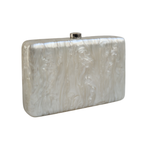 Bolsa Clutch Festa Acrílico Off White