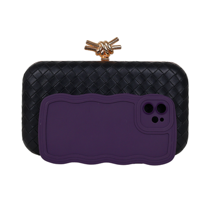 Bolsa Clutch Festa Tressê Preta