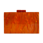 Bolsa de Festa Clutch Acrílico Laranja - ReUse