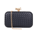 Bolsa Clutch Festa Tressê Preta - ReUse