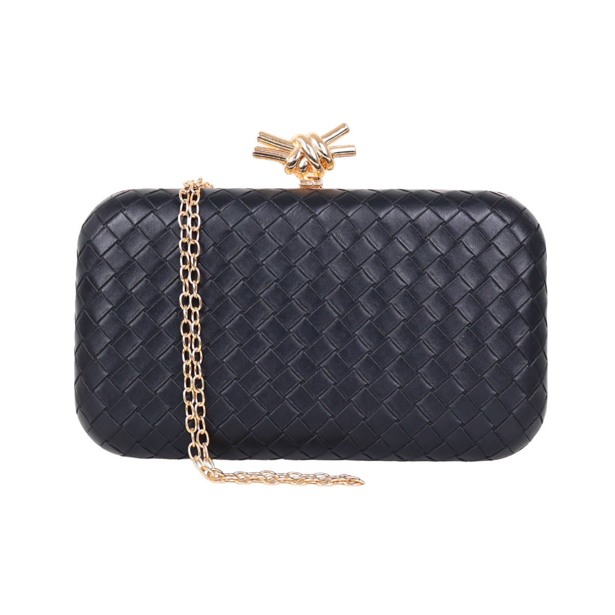 Bolsa Clutch Festa Tressê Preta - ReUse