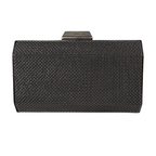 Bolsa de Festa Clutch Grade Metálica Grafite - ReUse
