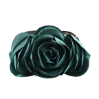 Bolsa Festa Clutch Flor Verde Escuro